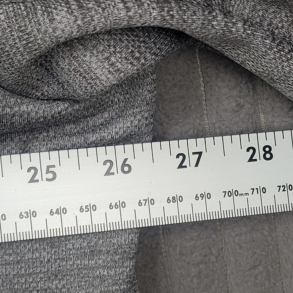 Orvis Mens XXL Full Zip Performance Jacket Gray Navy Blue Colorblock Mock Neck‎